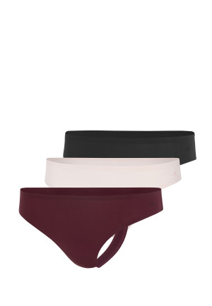 String 3-pack Bordeaux/Beige/Zwart - ADIDAS