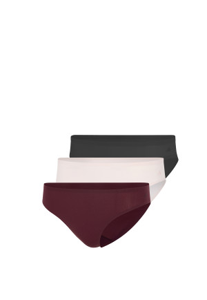 Briefs 3-pack Bordeaux/Beige/Black - ADIDAS