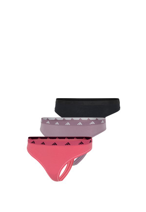 String 3er-Pack Pink/Lila/Schwarz - ADIDAS