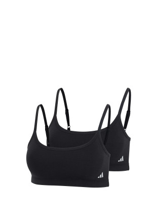 Bustier 2-pack Black - ADIDAS