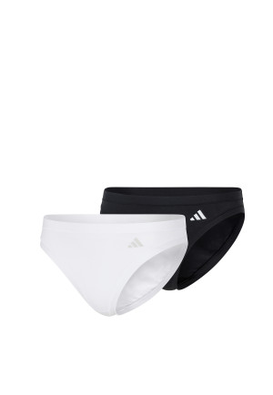 Slip lot de 2 Noir/Blanc - ADIDAS