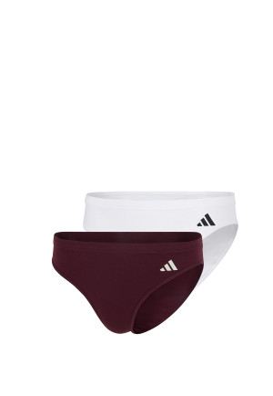 Briefs 2-pack Bordeaux/White - ADIDAS