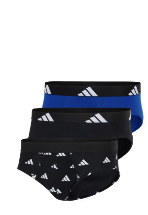 Briefs 3-pack Black/Blue - ADIDAS
