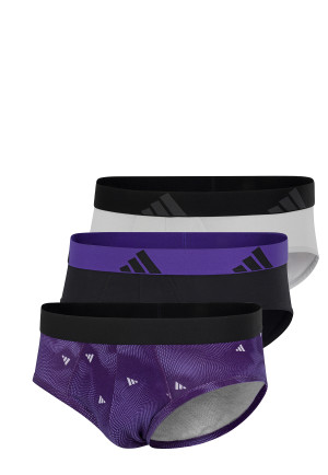 Slip 3-pack Kleurrijk met patroon - ADIDAS