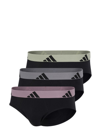 Slip met logo 3-pack Zwart - ADIDAS