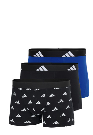 Boxer briefs 3-pack Black/Blue - ADIDAS