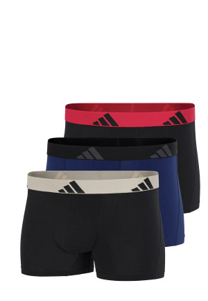 Aansluitende boxershorts 3-pack Blauw/Zwart - ADIDAS