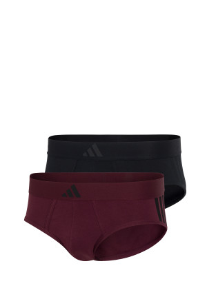 Slip 2-pack Zwart/Bordeaux - ADIDAS