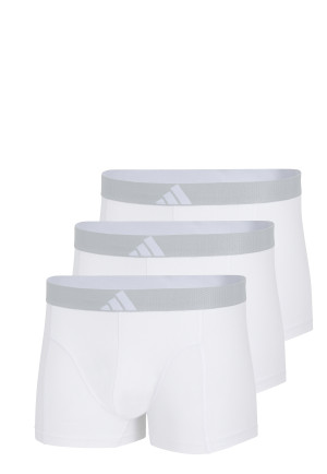 Enge Boxershorts 3er-Pack Weiss - ADIDAS