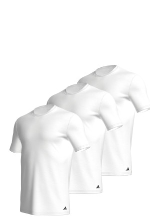 T-shirt lot de 3 Blanc - ADIDAS