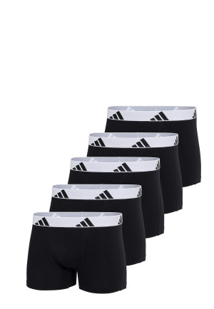 Enge Boxershorts 5er-Pack Schwarz/Weiss - ADIDAS