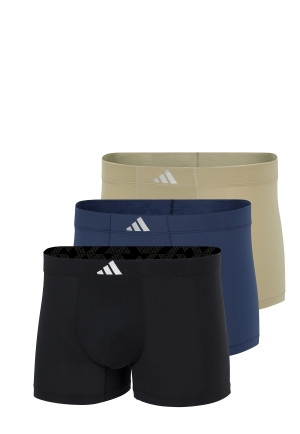 Boxer aderenti 3-pack Nero/Verde/Blu - ADIDAS
