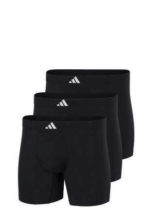 Enge Boxershorts 3er-Pack Schwarz - ADIDAS