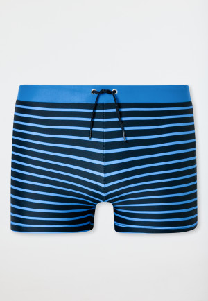 AQUA Teen Boys recycled knitwear SPF40+ school sports stripes aquarium - Aqua Teen Boys