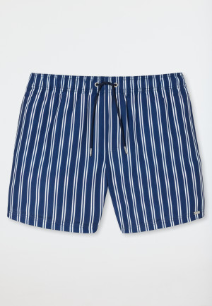 Zwemshort stof strook gebroken wit - Classic Swim