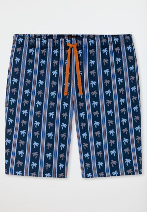 Bermuda palmen admiraal patroon - Mix+ Relax