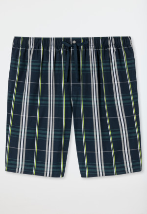 Bermudashorts Webware Organic Cotton kariert mehrfarbig - Mix+Relax