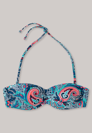 Schiesser Damen Bikinihose „Tai“ – Lilafarben, Mit Streifenbund