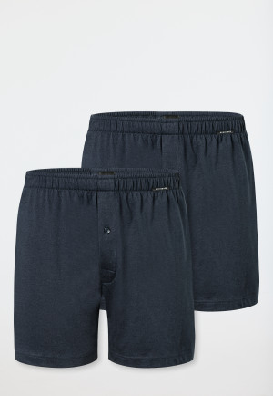 Boxer shorts 2-pack jersey midnight blue - Boxer shorts multipacks