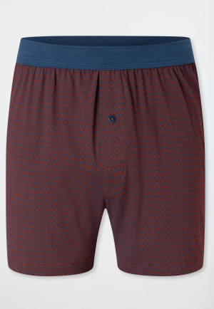 Boxershorts patroon rood - Comfort Fit