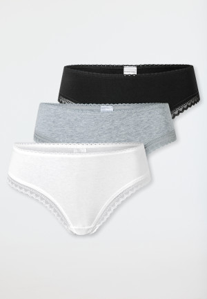 Brazilian 3er-Pack Spitze mehrfarbig - Modern Multipacks