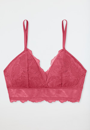 Bustier coussinets amovibles rose - Modal & Lace