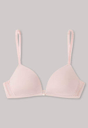 Triangelbeha padded, zonder beugel, rosékleurig - Long Life Softness