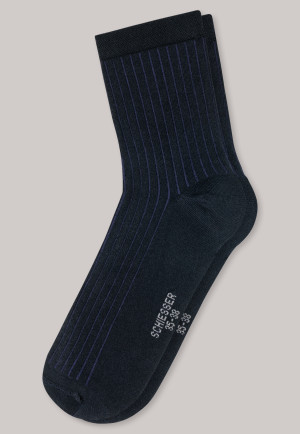 Lyocell women's socks midnight blue - selected! premium