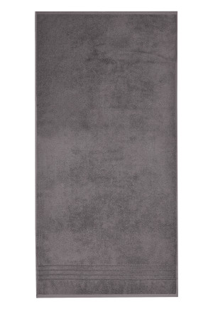 Bath towel Milano 70x140 anthracite - SCHIESSER Home