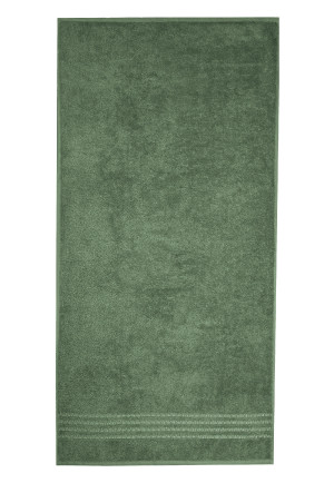 Drap de douche Milano 70x140 vert foncé - SCHIESSER Home