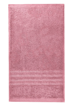 Serviette d'invité Milano 30x50 mauve - SCHIESSER Home