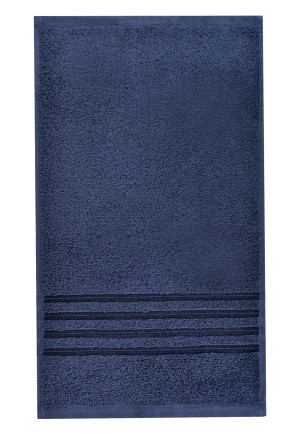 Gastendoekje Milano 30x50 marineblauw - SCHIESSER Home