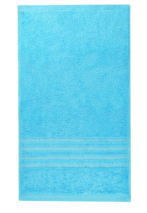 Serviette invités Milano 30 x 50 turquoise  SCHIESSER Home