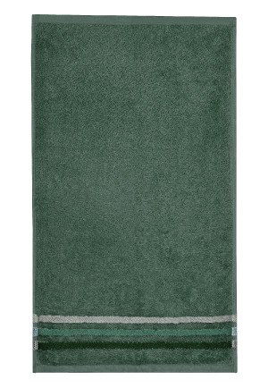 Asciugamano per ospiti Skyline Colour 30x50 verde scuro - SCHIESSER Home