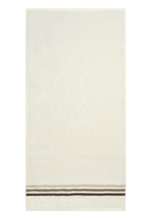 Gastenhanddoek Skyline Color 70 x 140 creme - SCHIESSER Home