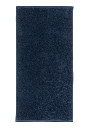 Handtuch 50x100 dunkelblau - SCHIESSER 150 Years