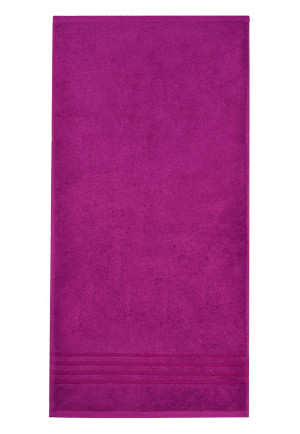 Handdoek Milano 50 x 100 fuchsia - SCHIESSER Home