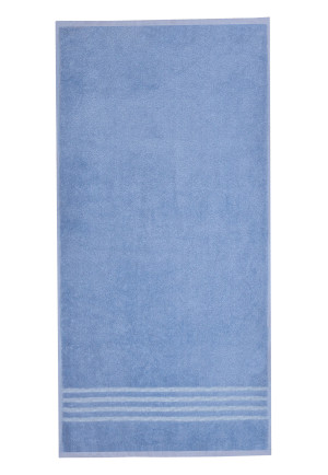 Handdoek Milano 50 x 100 lichtblauw - SCHIESSER Home