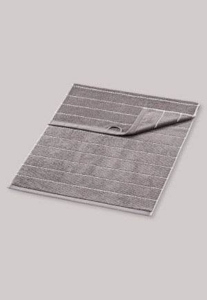 Handtuch Streifen 50x100 graphit - SCHIESSER Home