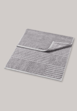 Asciugamano Skyline Weiß 50 x 100 cm Bianco Schiesser 101091 a Righe 