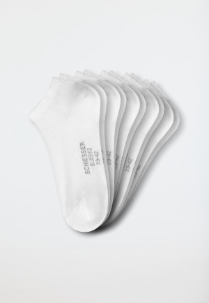 Socquettes pour homme lot de 5 stay fresh blanc - Bluebird