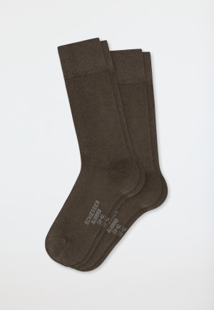 Chaussettes pour homme lot de 2 stay fresh havane - Bluebird