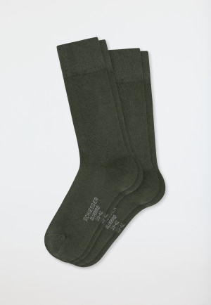 Chaussettes pour homme lot de 2 stay fresh kaki - Bluebird