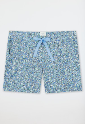 Korte modal broek meerkleurig patroon - Mix+ Relax