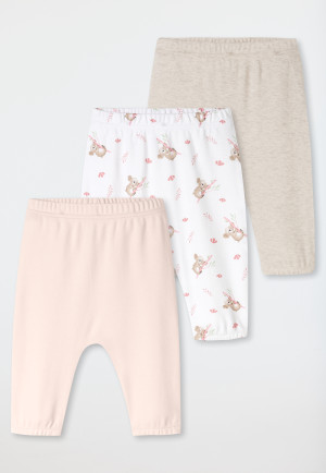 Pantalon long Lot de 3 Interlock Koala multicolore - Bébé