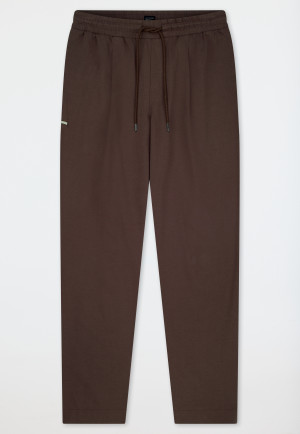 Langere broek, diepbruin - Mix+ Relax