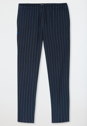 Pantaloni lunghi blu notte a strisce - Mix+ Relax
