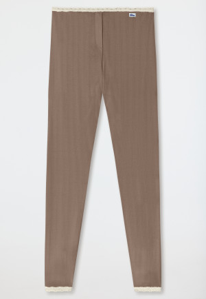 Hose lang taupe - Revival Agathe