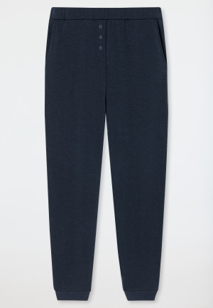 Pants Tencel sustainable pockets dark blue - Mix+Relax