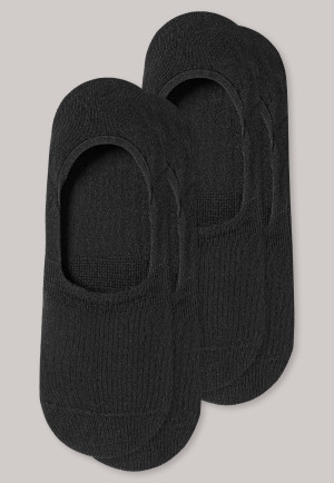 Low cut socks 2-pack black - Long Life Cool
